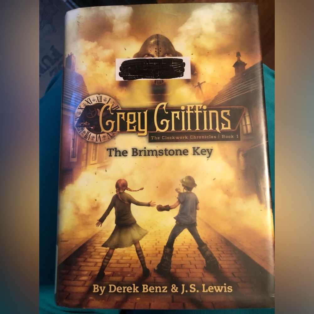 The Brimstone Key Hardcover Book- The Clockwork Chronicles- Book 1